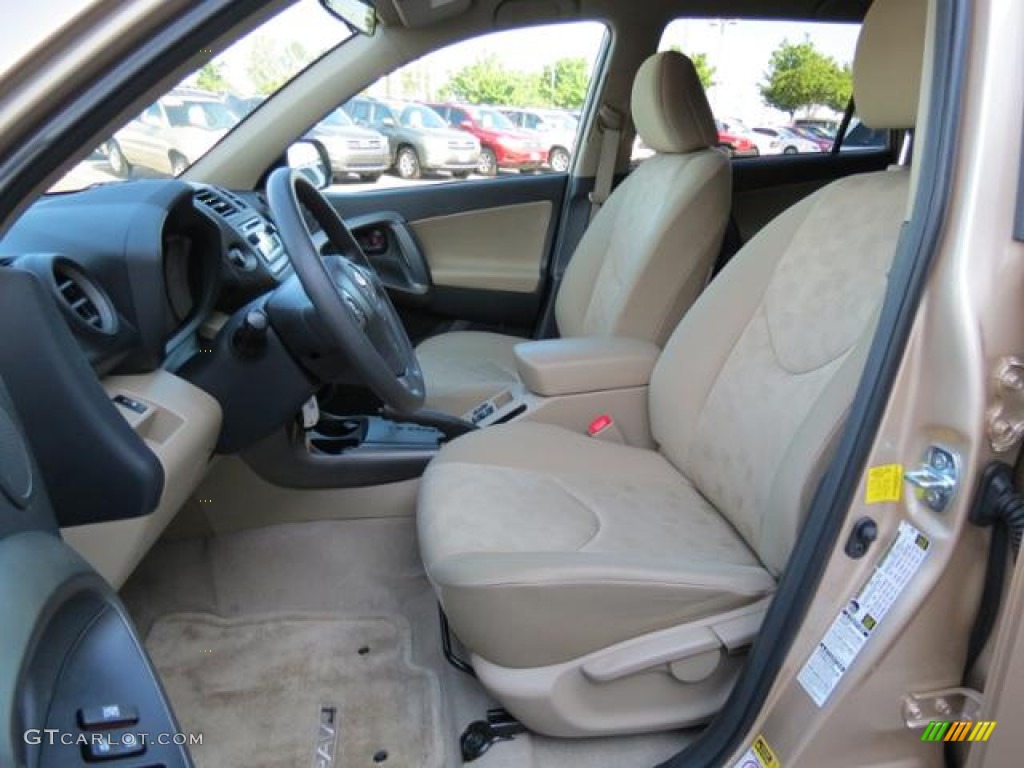 Sand Beige Interior 2012 Toyota RAV4 I4 4WD Photo #81044892