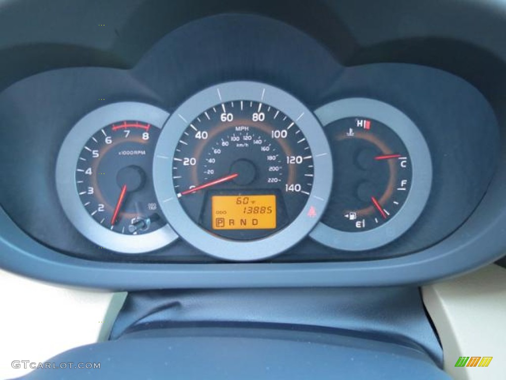 2012 Toyota RAV4 I4 4WD Gauges Photo #81045024