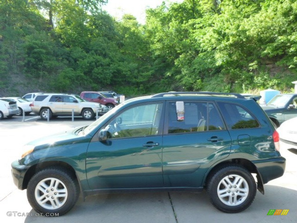 Rainforest Green Pearl 2003 Toyota RAV4 4WD Exterior Photo #81045349