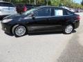 2012 Black Ford Focus SEL Sedan  photo #2