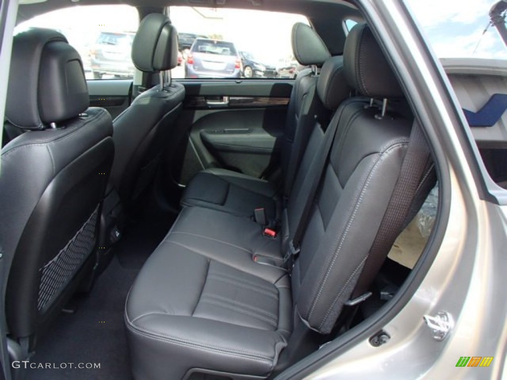 Black Interior 2014 Kia Sorento EX V6 AWD Photo #81045917