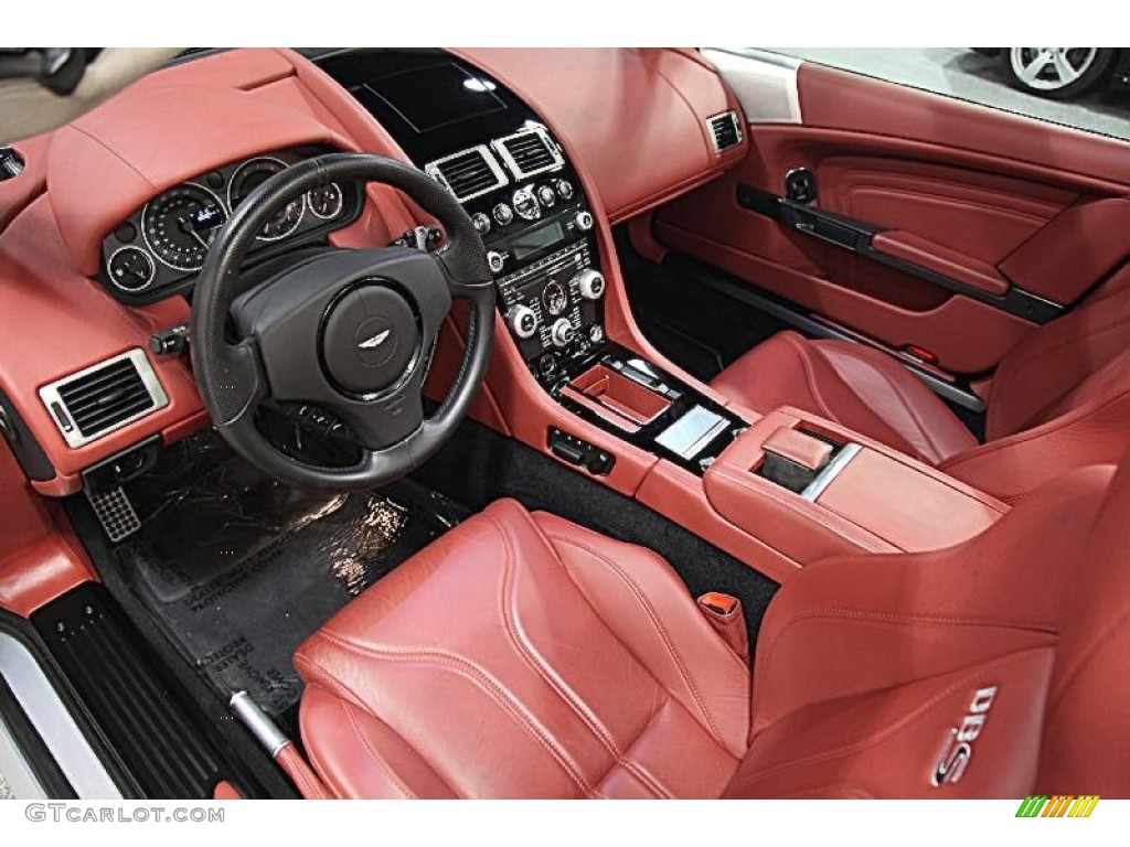 Chancellor Red Interior 2010 Aston Martin DBS Volante Photo #81046388