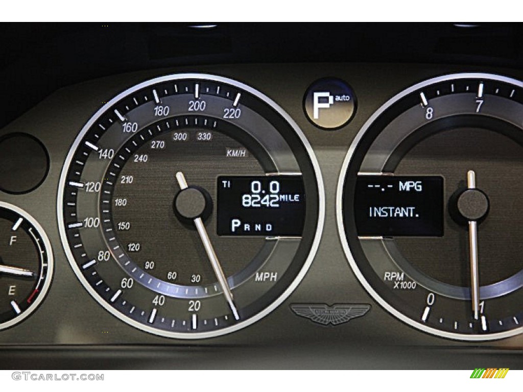 2010 Aston Martin DBS Volante Gauges Photo #81046629
