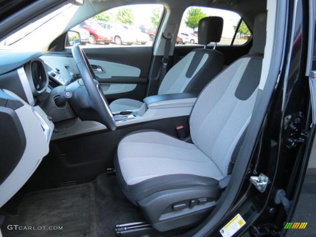 Light Titanium/Jet Black Interior 2011 Chevrolet Equinox LT Photo #81047019