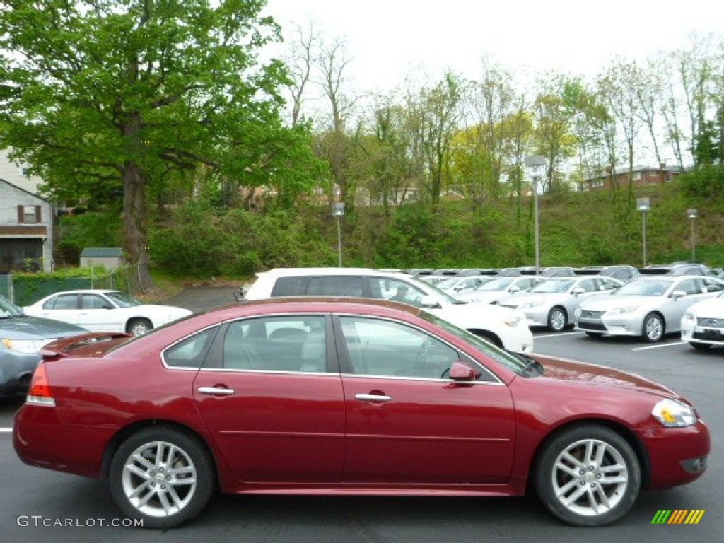 Red Jewel Tintcoat 2011 Chevrolet Impala LTZ Exterior Photo #81047048