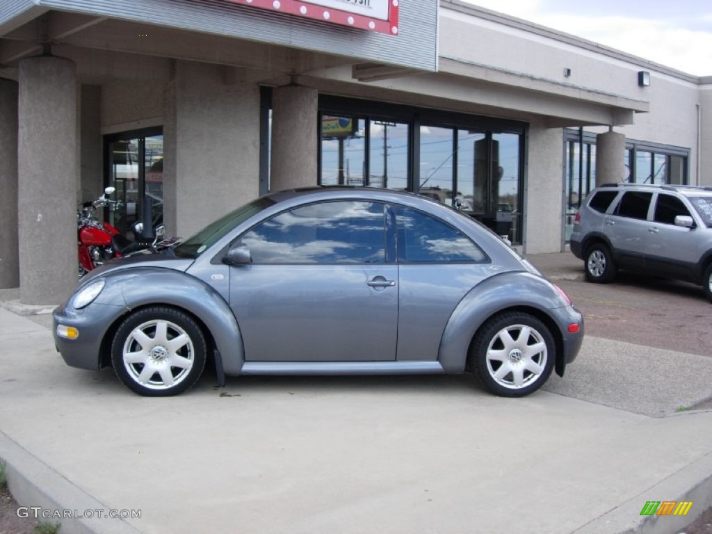 Platinum Grey Metallic 2003 Volkswagen New Beetle GLX 1.8T Coupe Exterior Photo #81047109