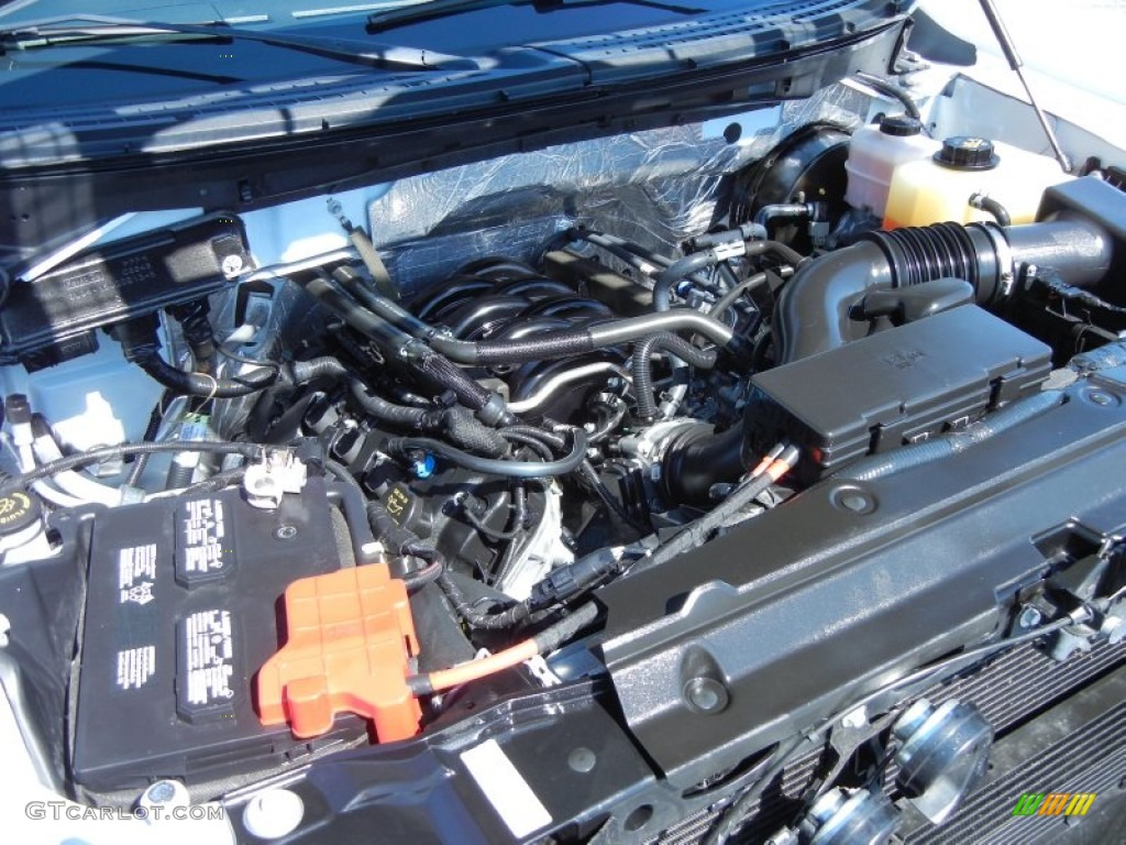2011 Ford F150 XL SuperCab 5.0 Liter Flex-Fuel DOHC 32-Valve Ti-VCT V8 Engine Photo #81047679