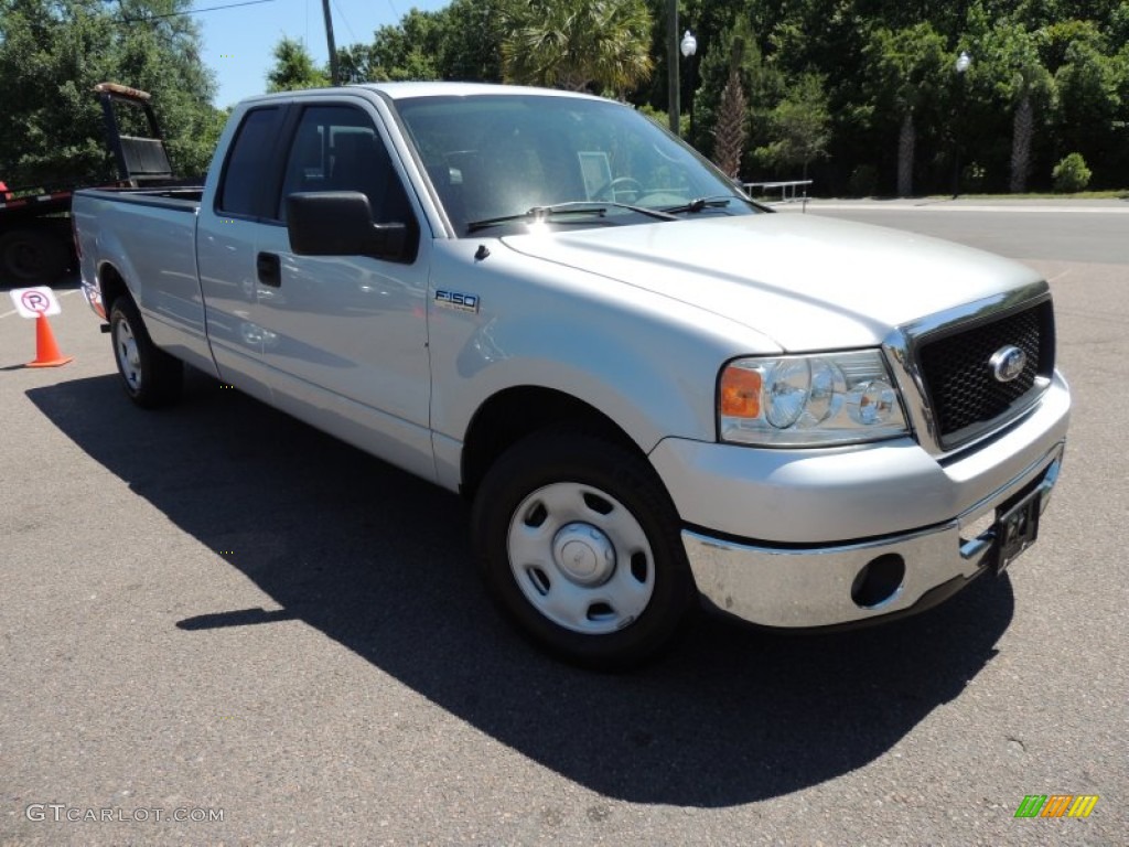 2007 F150 XLT SuperCab - Silver Metallic / Medium/Dark Flint photo #1