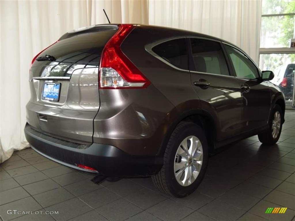 2013 CR-V EX - Urban Titanium Metallic / Black photo #3
