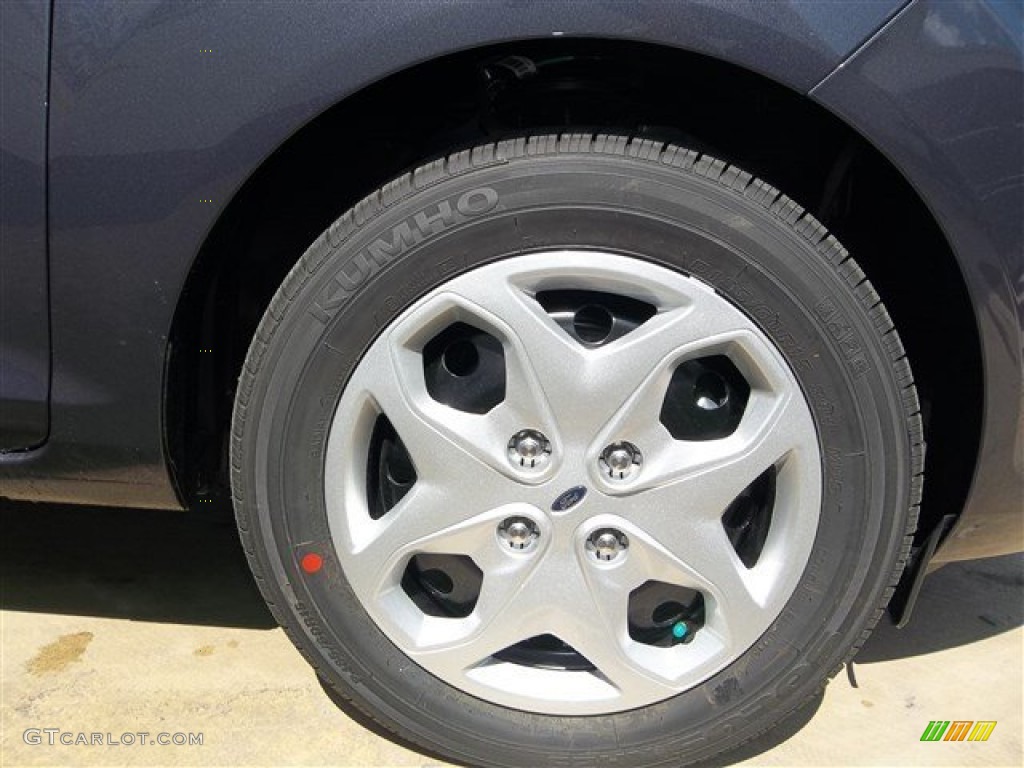 2013 Fiesta SE Sedan - Violet Gray / Charcoal Black/Light Stone photo #10