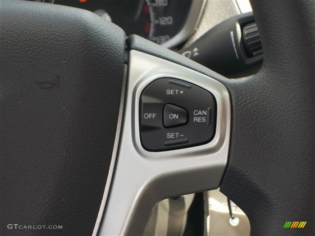 2013 Fiesta SE Sedan - Violet Gray / Charcoal Black/Light Stone photo #18