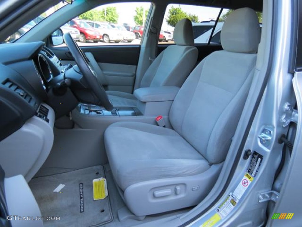 2010 Highlander  - Classic Silver Metallic / Ash photo #10