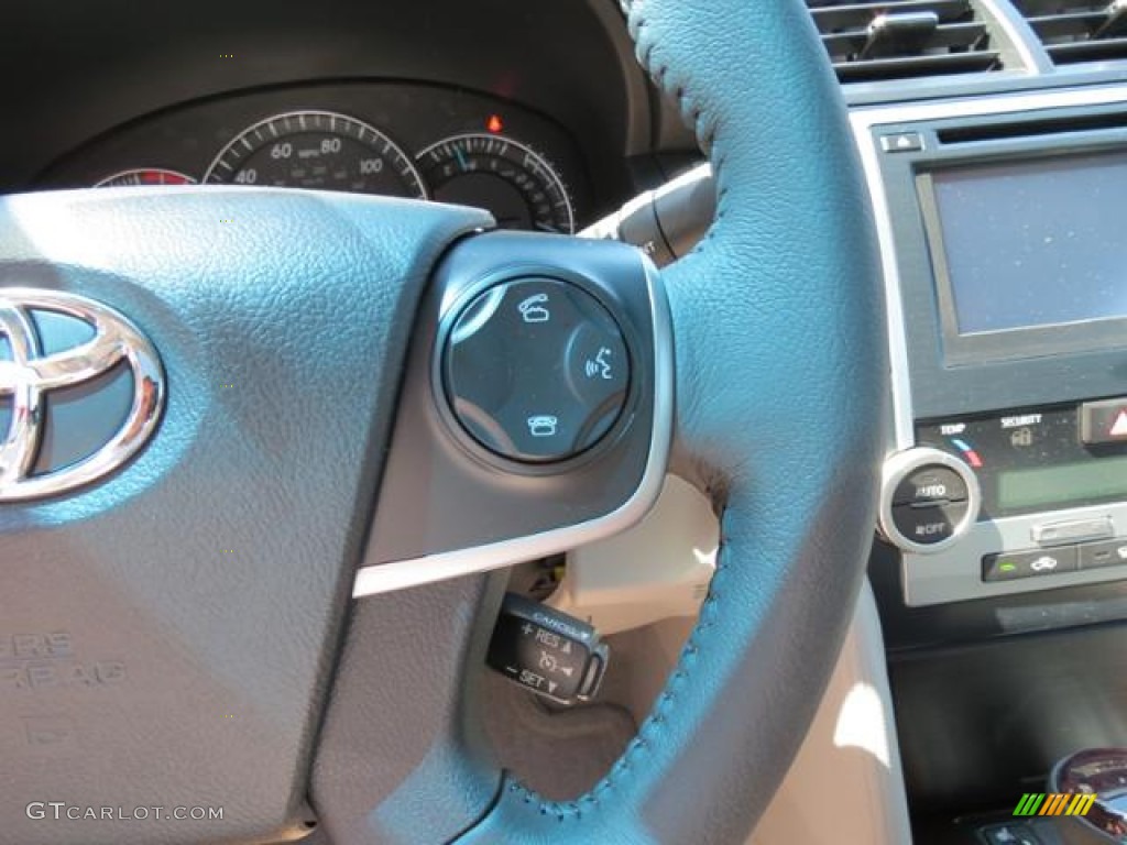 2013 Camry XLE - Magnetic Gray Metallic / Ash photo #13