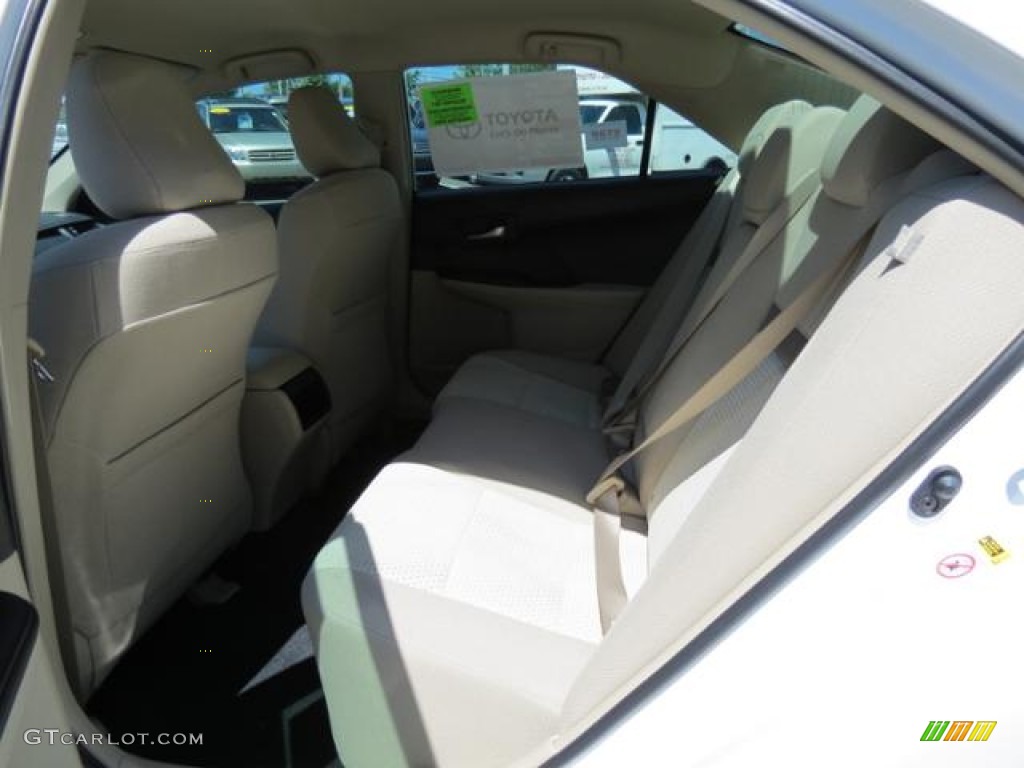 2013 Camry LE - Super White / Ivory photo #5