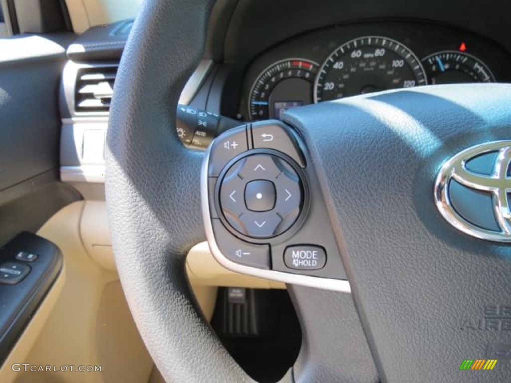2013 Camry LE - Super White / Ivory photo #12