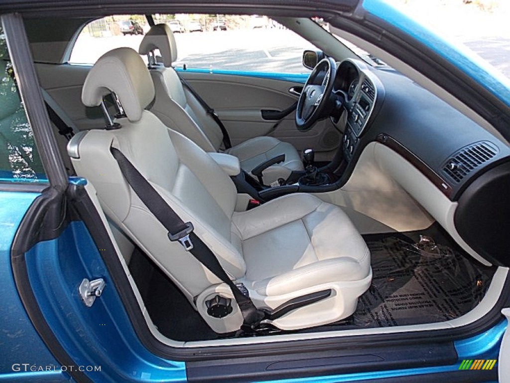 2008 Saab 9-3 2.0T Convertible Front Seat Photo #81053101