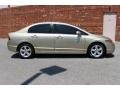 Borrego Beige Metallic 2008 Honda Civic EX Sedan Exterior