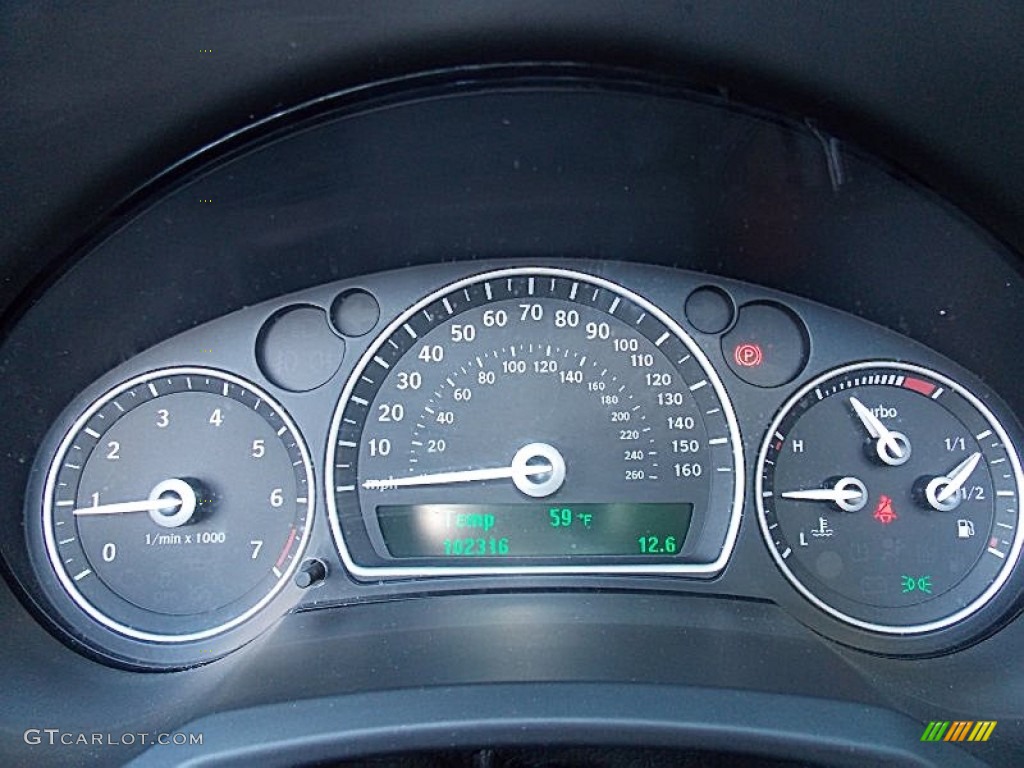 2008 Saab 9-3 2.0T Convertible Gauges Photos