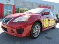 2013 Red Brick Nissan Sentra SR  photo #8