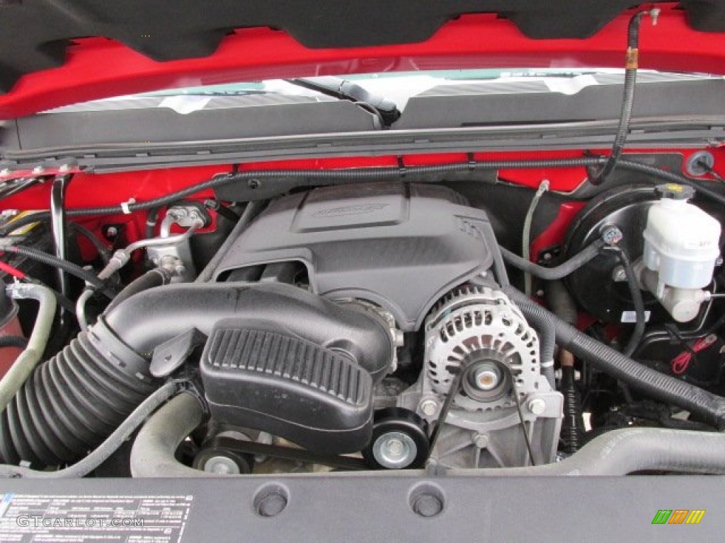 2010 Chevrolet Silverado 1500 LT Extended Cab 4x4 5.3 Liter Flex-Fuel OHV 16-Valve Vortec V8 Engine Photo #81053580