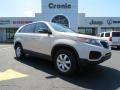 2011 White Sand Beige Kia Sorento LX  photo #1