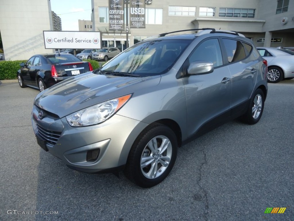 2012 Tucson GLS AWD - Graphite Gray / Black photo #2