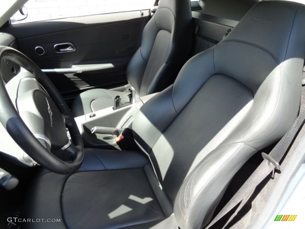 Dark Slate Gray Interior 2004 Chrysler Crossfire Limited Coupe Photo #81055248