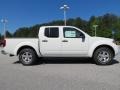 Glacier White 2013 Nissan Frontier SV V6 Crew Cab Exterior