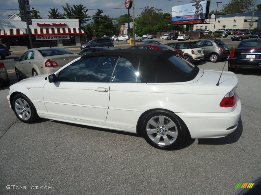 2006 3 Series 325i Convertible - Alpine White / Black photo #11