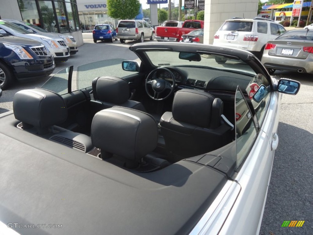 2006 3 Series 325i Convertible - Alpine White / Black photo #17