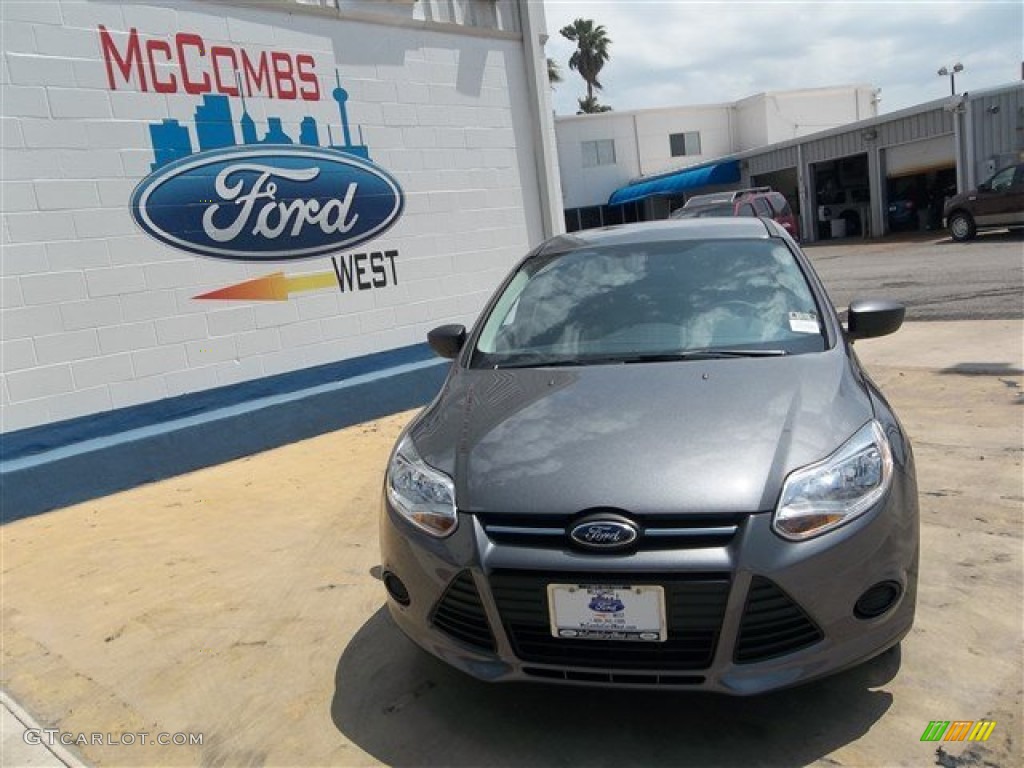 2013 Focus S Sedan - Sterling Gray / Charcoal Black photo #1