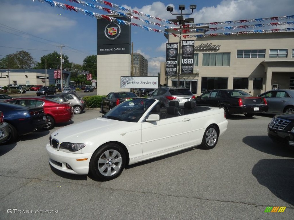 2006 3 Series 325i Convertible - Alpine White / Black photo #35