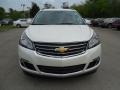 White Diamond Tricoat 2013 Chevrolet Traverse LT AWD Exterior