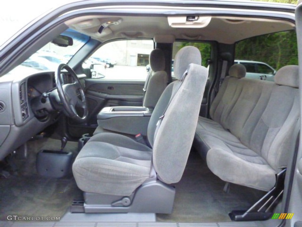 Dark Charcoal Interior 2003 Chevrolet Silverado 3500 LS Extended Cab 4x4 Dually Photo #81057355
