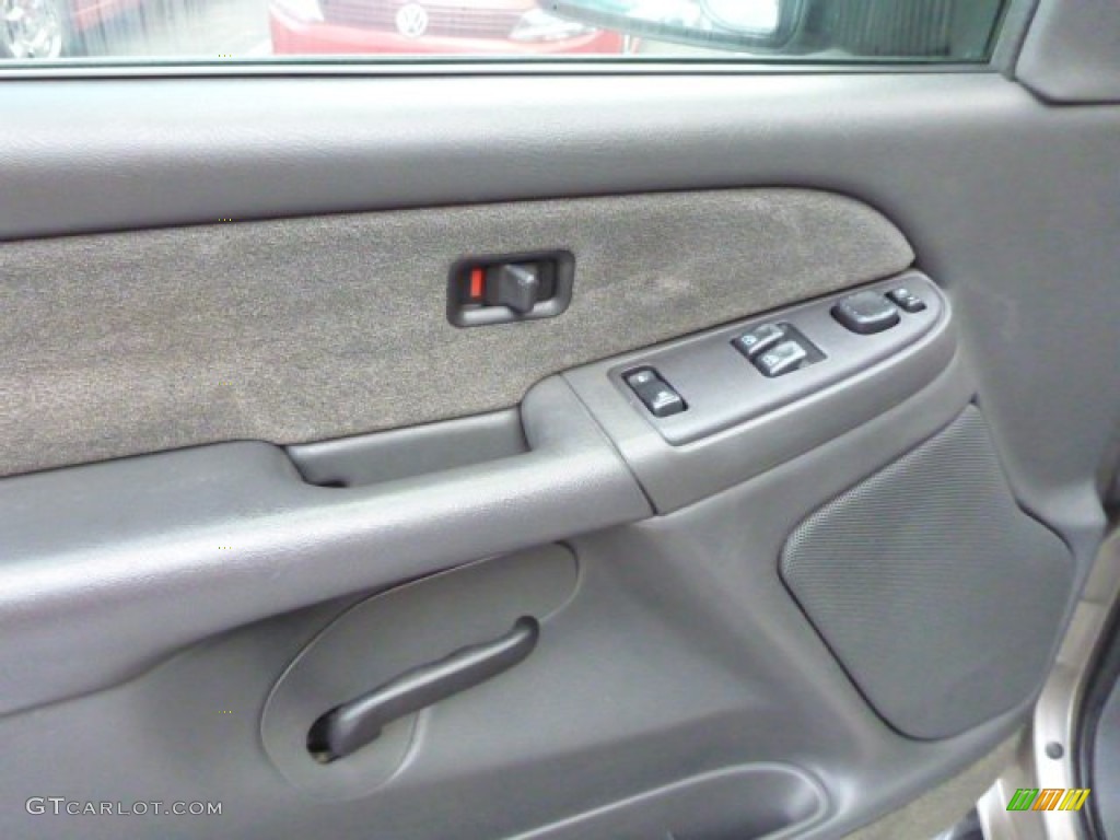 2003 Silverado 3500 LS Extended Cab 4x4 Dually - Light Pewter Metallic / Dark Charcoal photo #15
