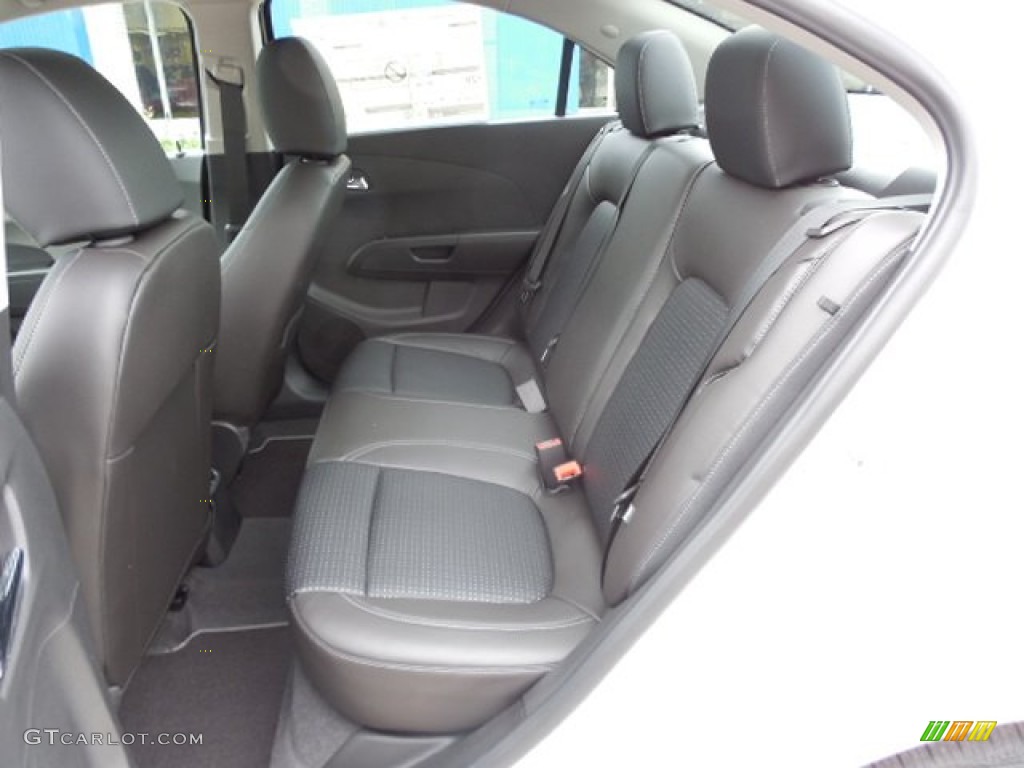 2013 Chevrolet Sonic LTZ Sedan Rear Seat Photo #81059191