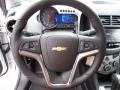 Jet Black/Dark Titanium 2013 Chevrolet Sonic LTZ Sedan Steering Wheel