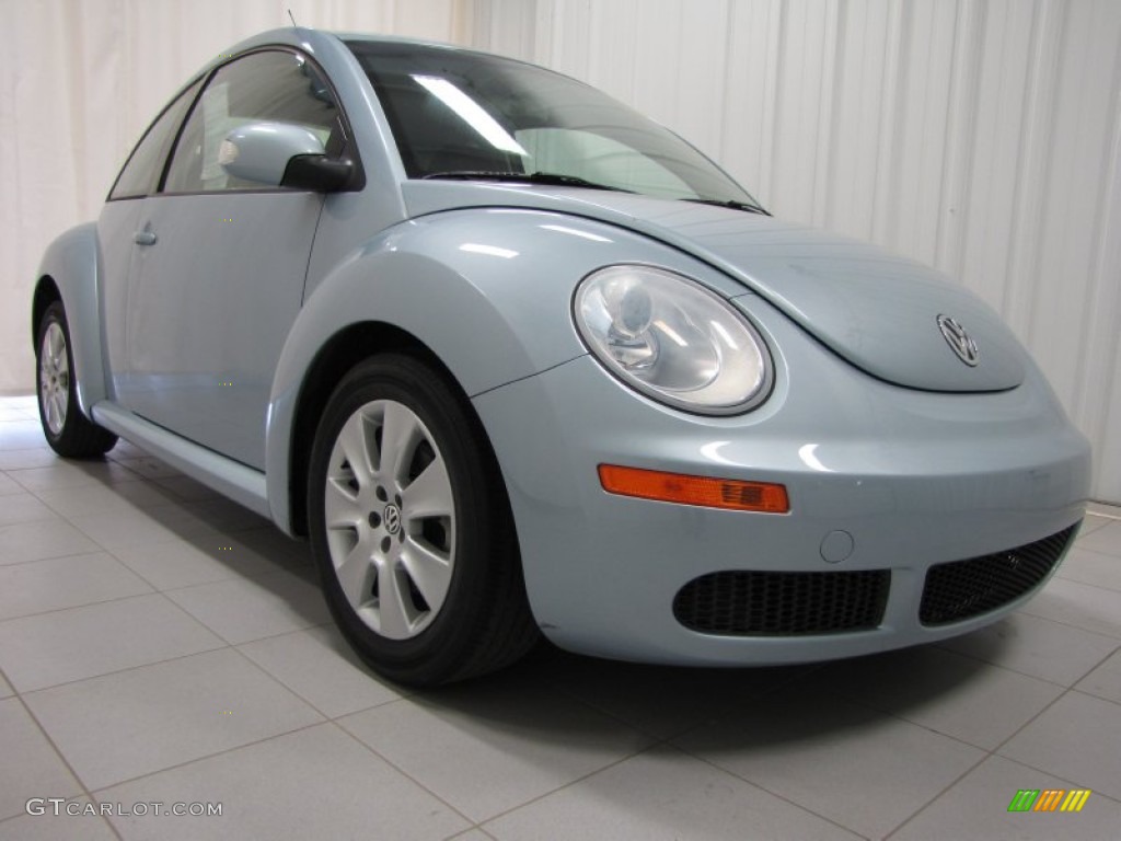 2009 New Beetle 2.5 Coupe - Heaven Blue Metallic / Black photo #1