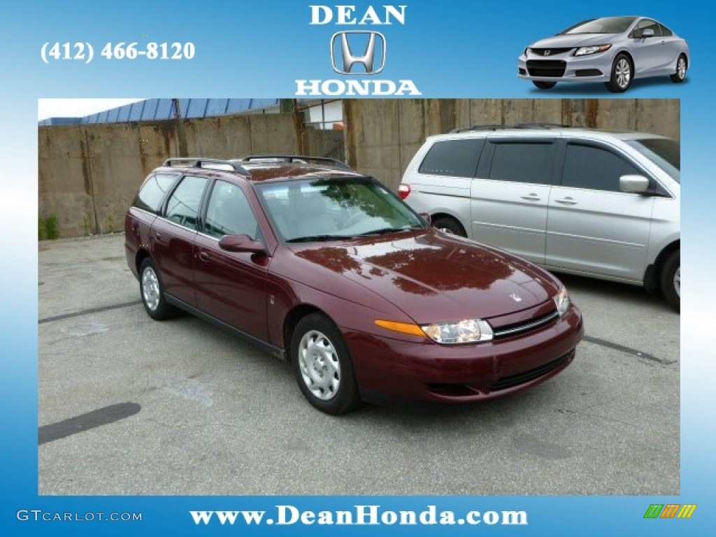 2001 L Series LW200 Wagon - Dark Red / Gray photo #1