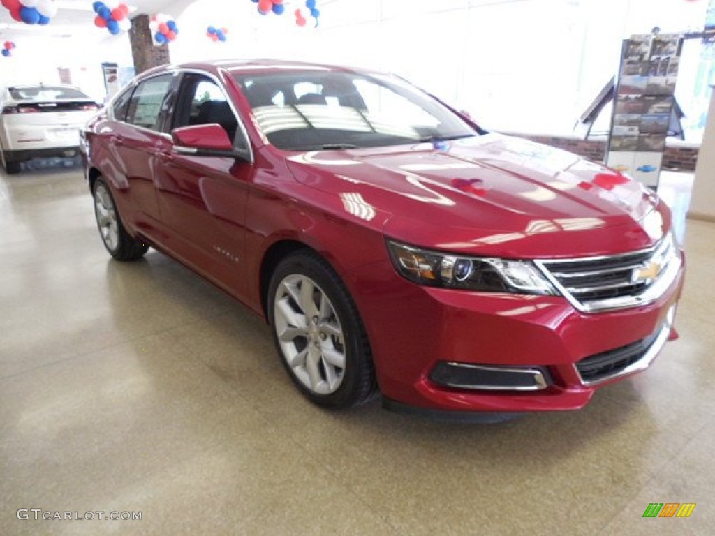2014 Impala LT - Crystal Red Tintcoat / Jet Black photo #9