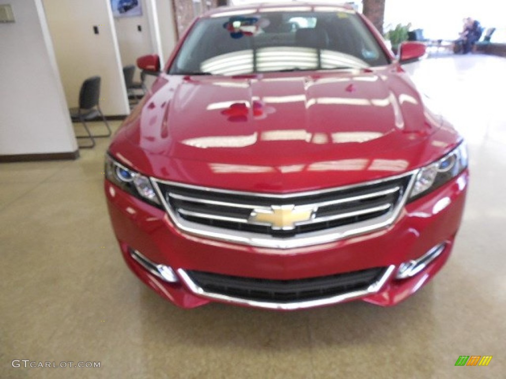 2014 Impala LT - Crystal Red Tintcoat / Jet Black photo #10