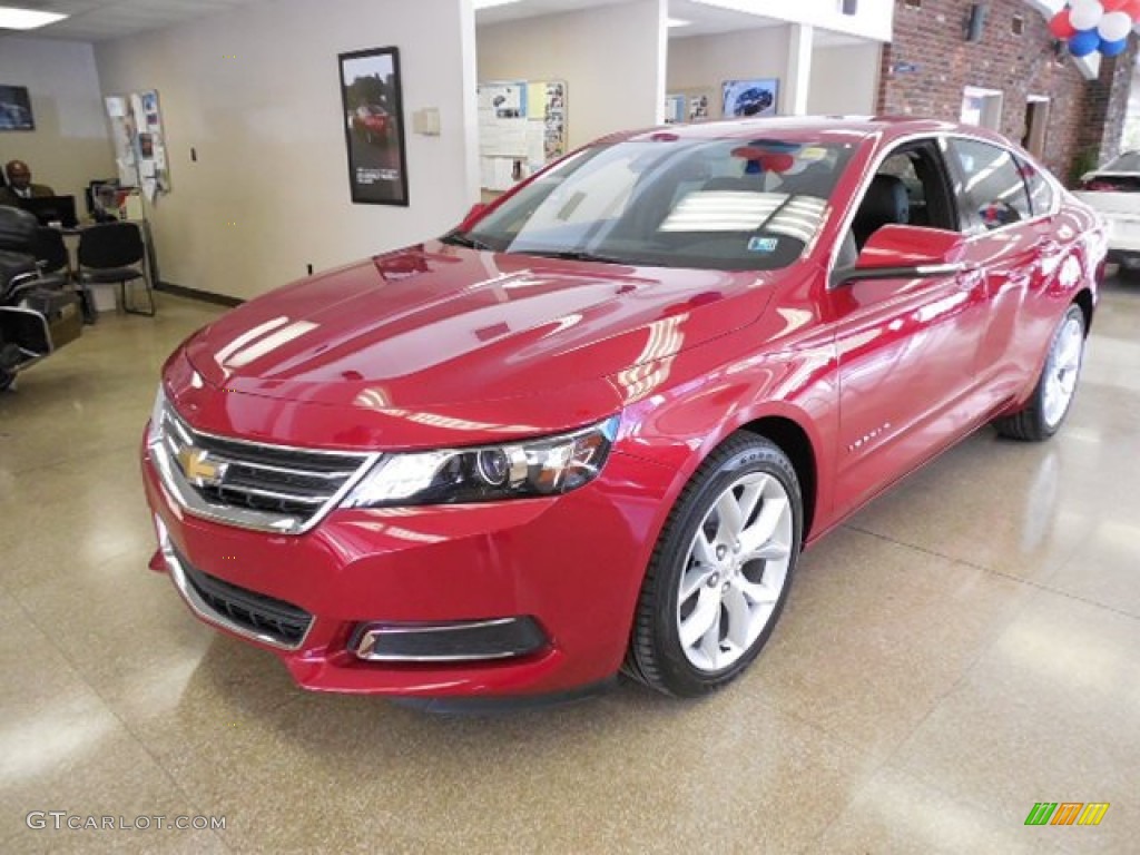 2014 Impala LT - Crystal Red Tintcoat / Jet Black photo #11