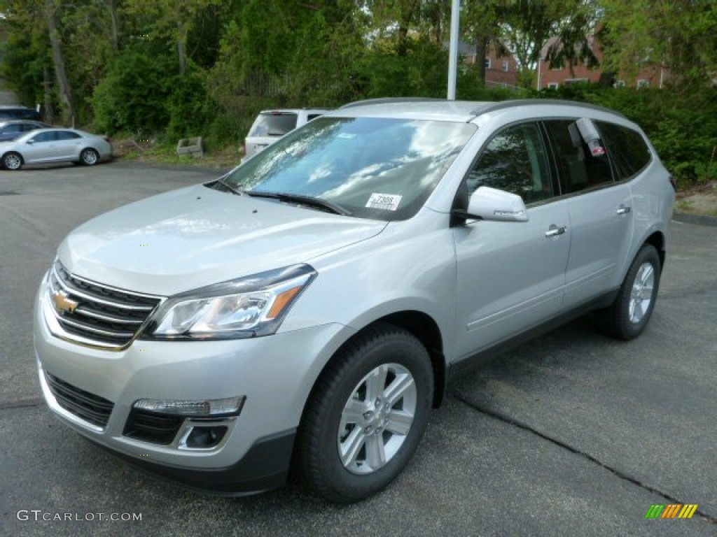 Silver Ice Metallic 2013 Chevrolet Traverse LT AWD Exterior Photo #81059652
