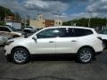 2013 White Diamond Tricoat Chevrolet Traverse LT AWD  photo #6