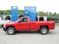 2013 Victory Red Chevrolet Silverado 1500 Work Truck Regular Cab 4x4  photo #2