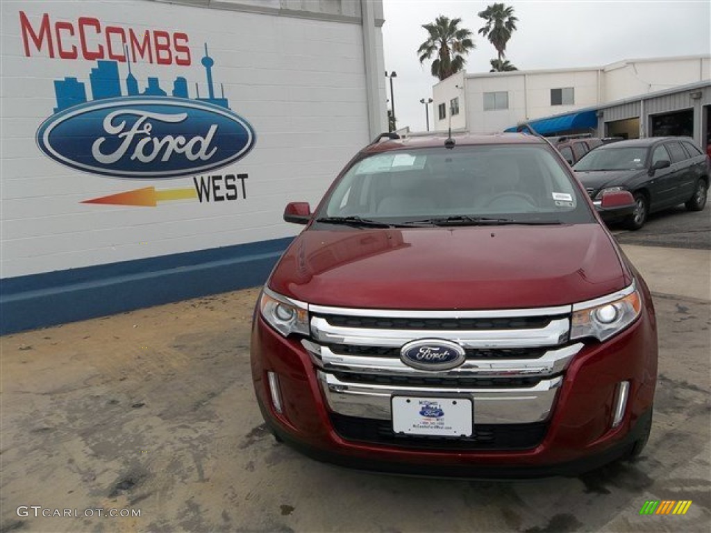 Ruby Red Ford Edge