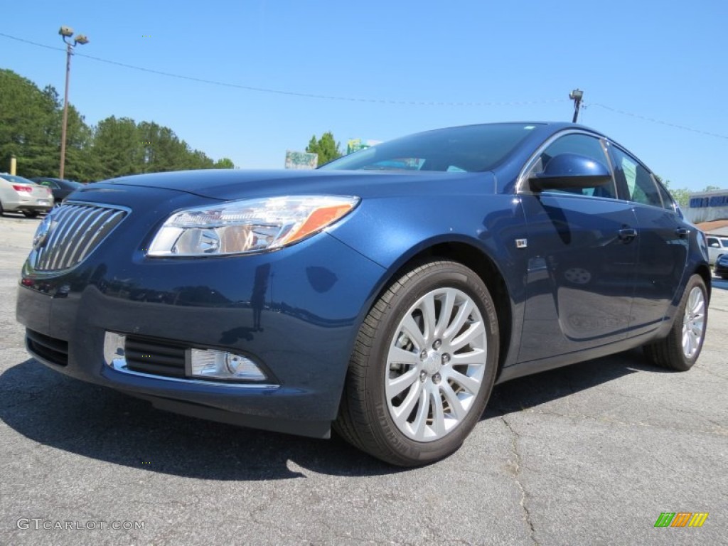 Majestic Blue Metallic 2011 Buick Regal CXL Exterior Photo #81061503