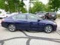 2013 Obsidian Blue Pearl Honda Accord LX Sedan  photo #2