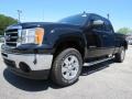 2013 Onyx Black GMC Sierra 1500 SLE Extended Cab  photo #3