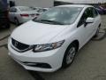 Taffeta White - Civic LX Sedan Photo No. 7